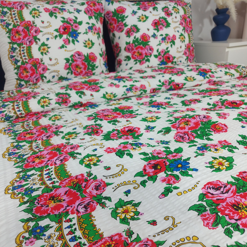 Pościel z kory Biała halka góralska 160x200