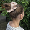 Gumka do włosów Muślinowa STANDARD Scrunchies Beżowa