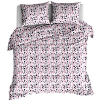 Pościel bawełniana Mozaika różowa 150x200