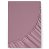 Prześcieradło satyna bawełniana z gumką Brudny róż 90x200