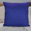 Poszewka z satyny bawełnianej Kobaltowa 70x80