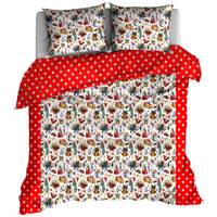 Pościel bawełniana Idą święta 180x200