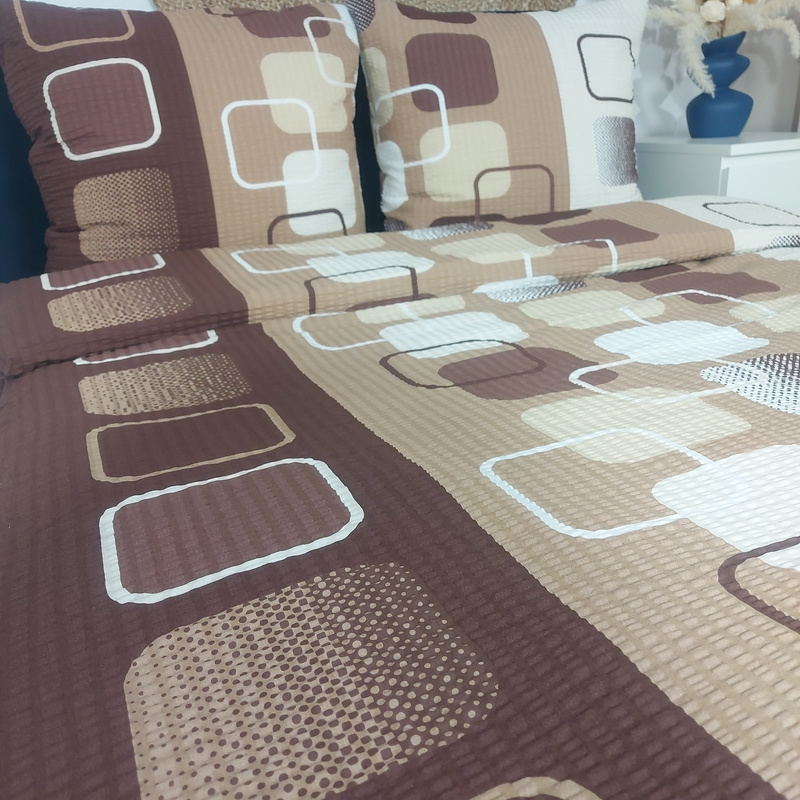 Pościel z kory Czekolada 160x200