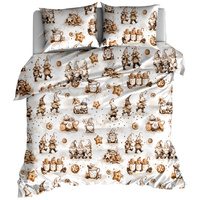 Pościel bawełniana Świąteczne pierniki 150x200