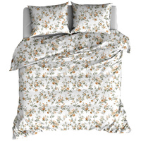 Pościel bawełniana Beżowy ogród 200x200