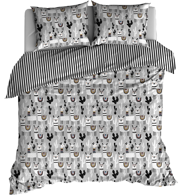 Pościel bawełniana Lama Peru 150x200