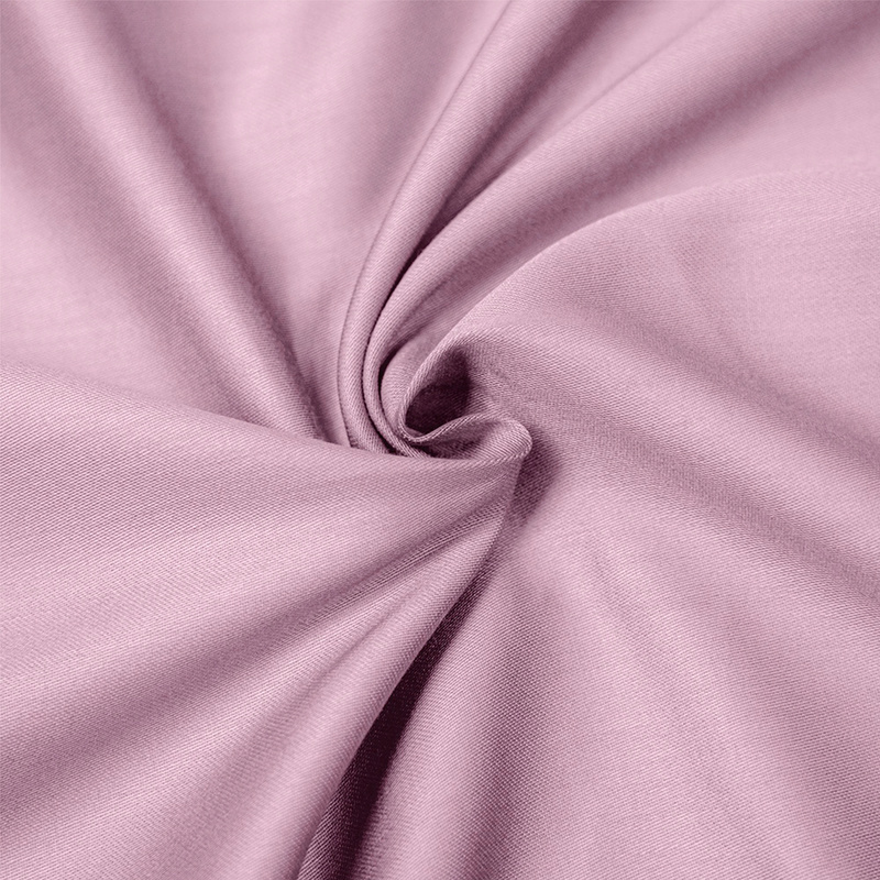 Poszewka z satyny bawełnianej Brudny róż 50x60