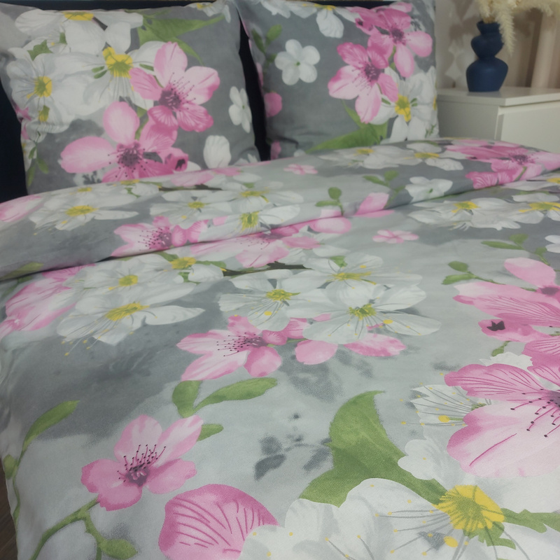 Pościel bawełniana Dotyk kwiatów 150x200