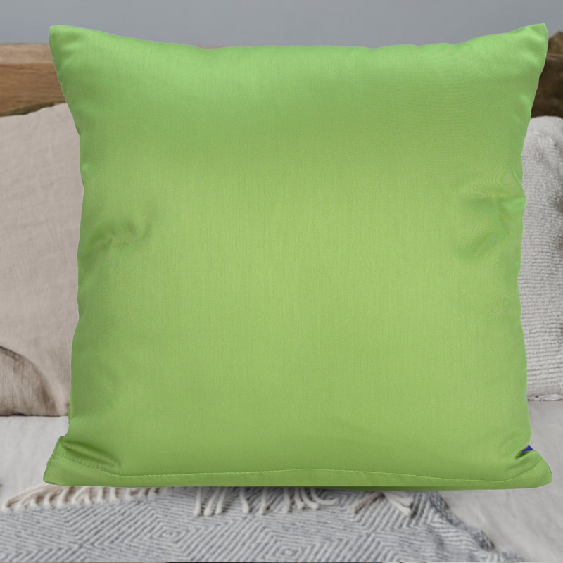 Poszewka z satyny bawełnianej Zielona 40x40