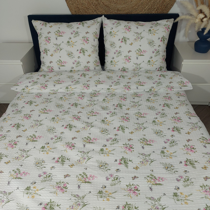 Pościel z kory Motylki 160x200