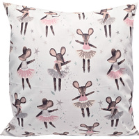 Poszewka bawełniana Myszki baletnice 30x50