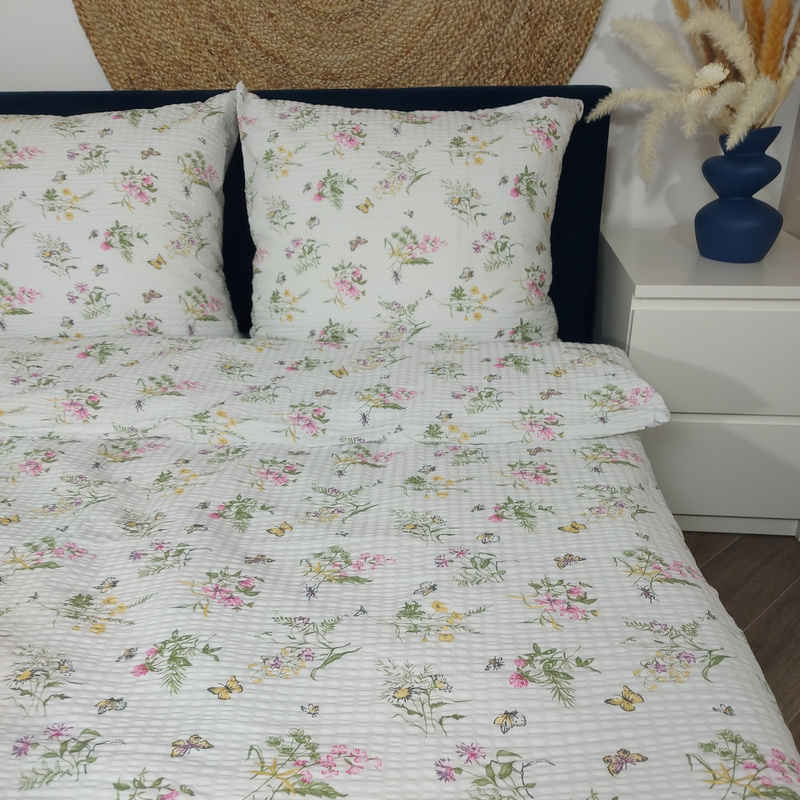 Pościel z kory Motylki 160x200