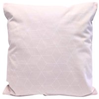 Poszewka bawełniana Różowa kostka 45x45