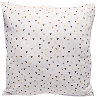 Poszewka bawełniana Trójkąciki 30x50