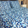 Pościel bawełniana Mozaika lodowa 160x200