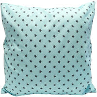 Poszewka bawełniana Gwiazdka w mięcie 50x50