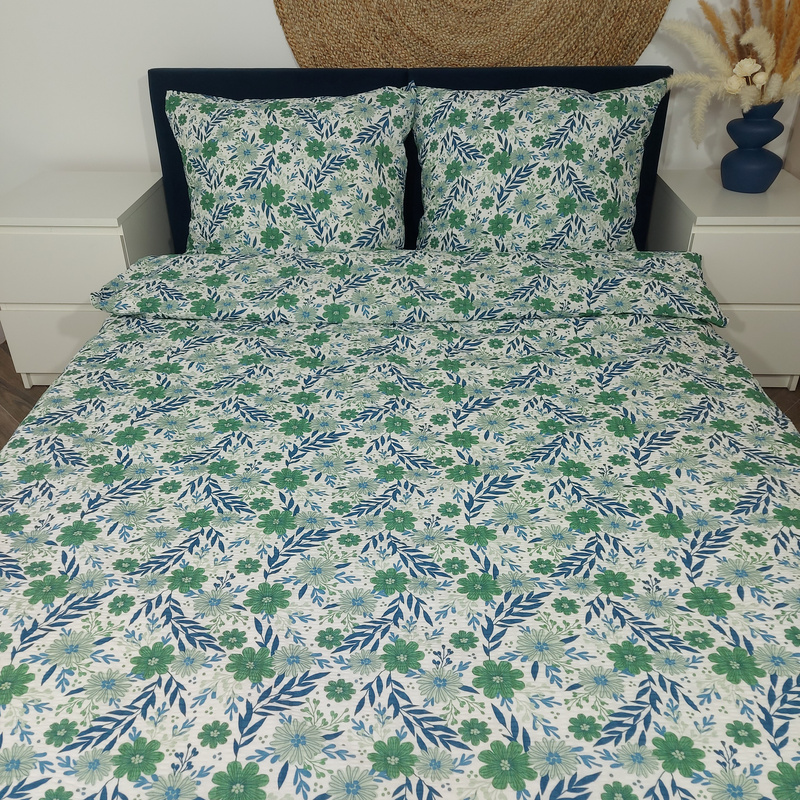 Pościel z kory Zielona łąka 160x200