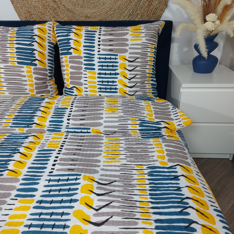 Pościel z kory Bloki 160x200