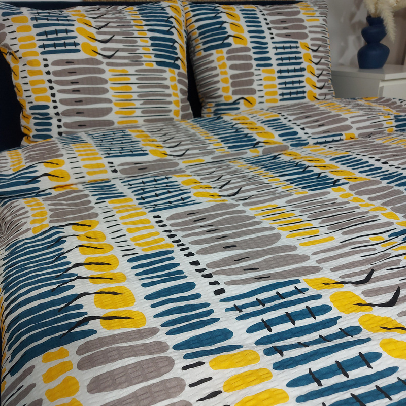 Pościel z kory Bloki 160x200