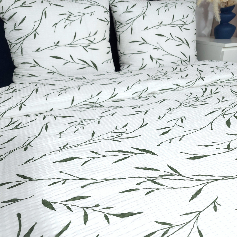 Pościel z kory Delikatne listki 160x200