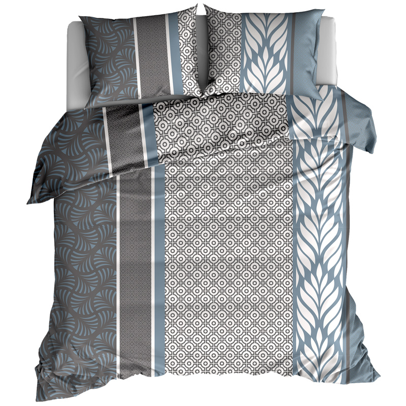 Pościel flanelowa Boho denim 160x200