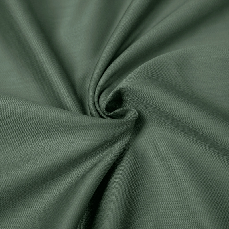 Poszewka z satyny bawełnianej Butelkowa zieleń 70x80