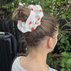 Gumka do włosów Muślinowa STANDARD Scrunchies Truskawki
