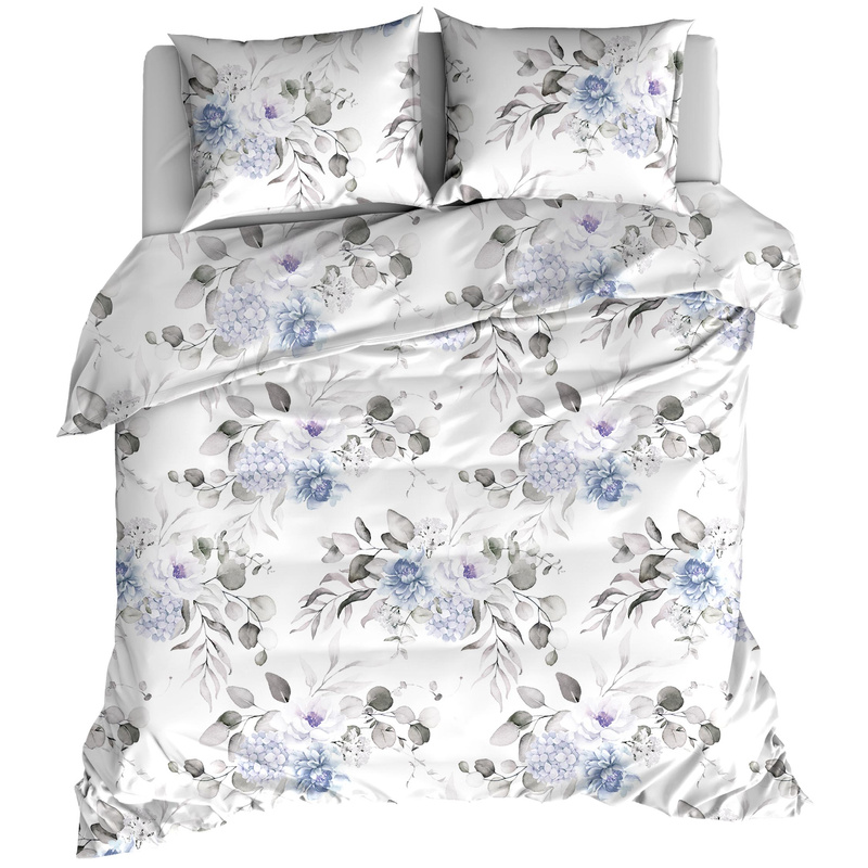 Pościel flanelowa Pastelowe kwiaty 160x200