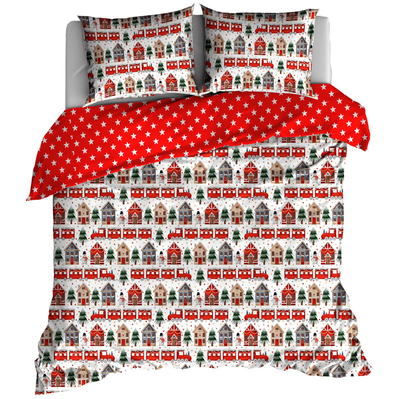 Pościel bawełniana Ciuchcie 150x200