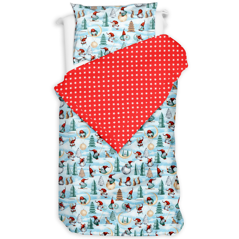 Pościel bawełniana Kraina skrzatów 140x200
