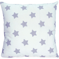 Poszewka bawełniana Piernikowa gwiazdka na bieli 70x80