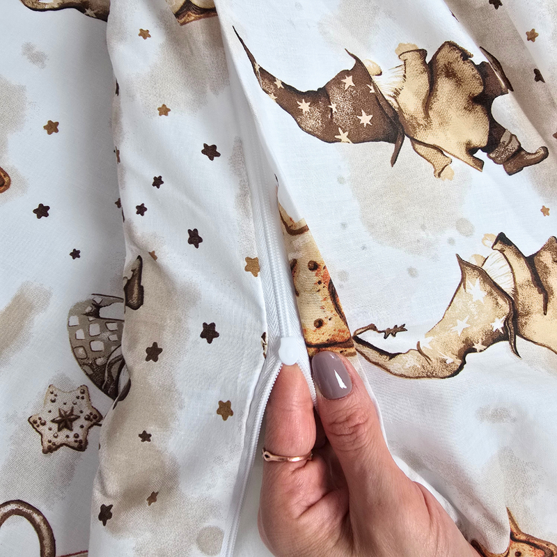 Pościel bawełniana Świąteczne pierniki 200x200