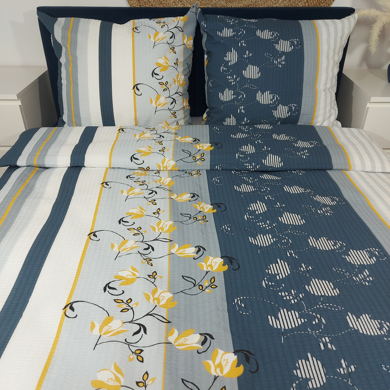 Pościel z kory Kwiaty w odbiciu 160x200