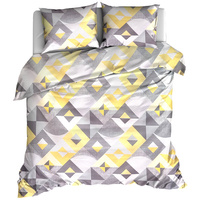 Pościel bawełniana Trójkąty i kwadraty 150x200
