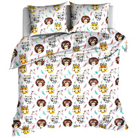 Pościel bawełniana Jeże listki TIPI 150x200