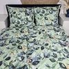 Pościel flanelowa Florystyka w zielenii 140x200