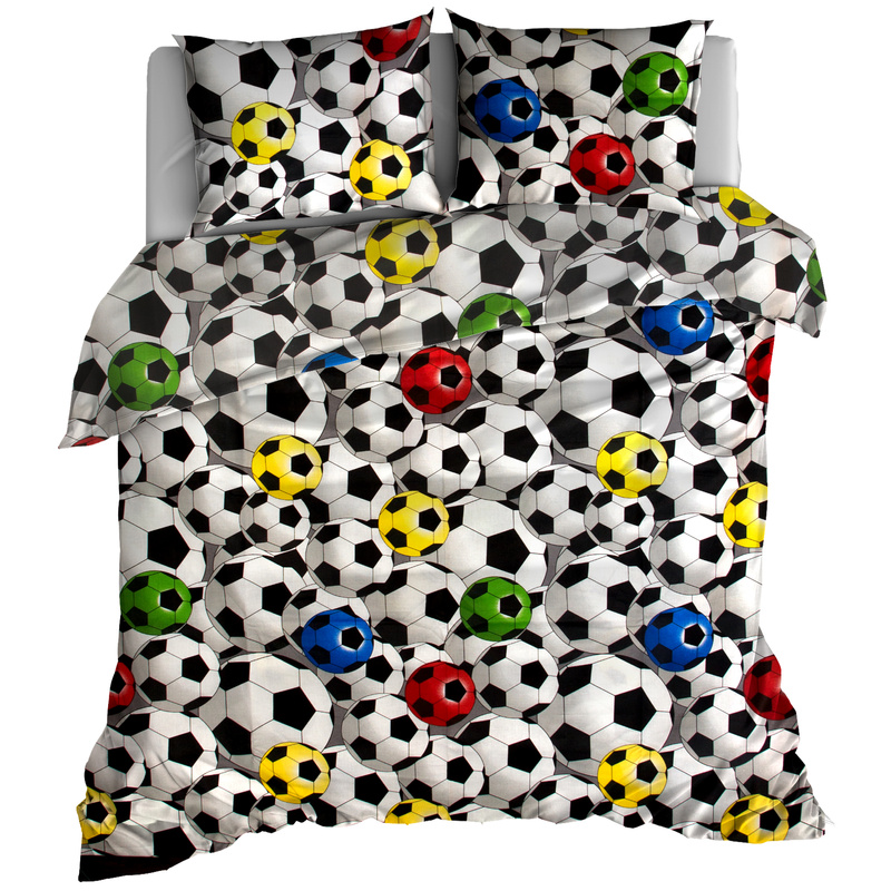 Pościel bawełniana Kolorowa piłka 160x200