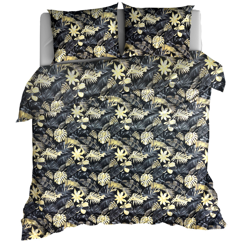 Pościel bawełniana Czarny glam 160x200