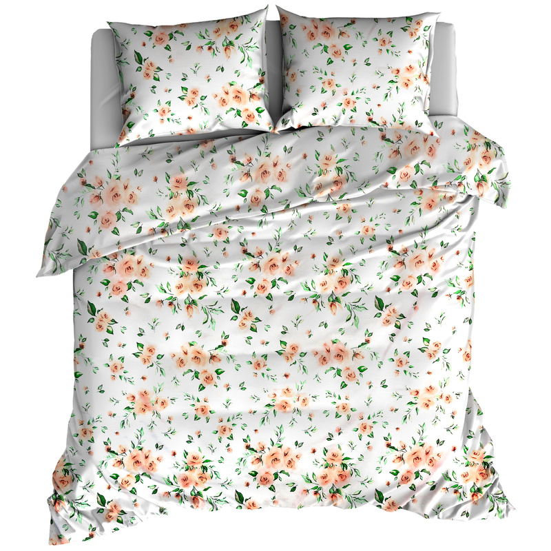 Pościel flanelowa Róże 160x200