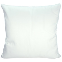 Poszewka z satyny bawełnianej Biała 45x45