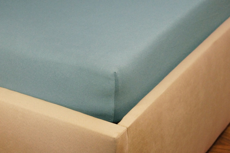 Prześcieradło jersey z gumką szare 80x160