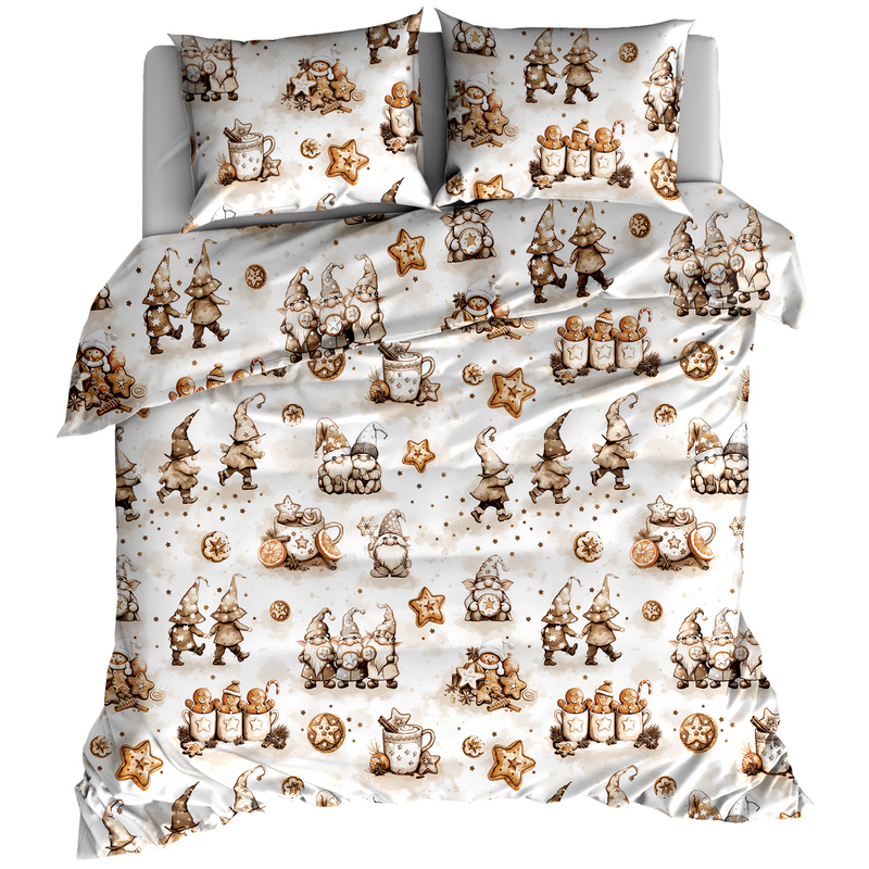 Pościel bawełniana Świąteczne ciastka 150x200