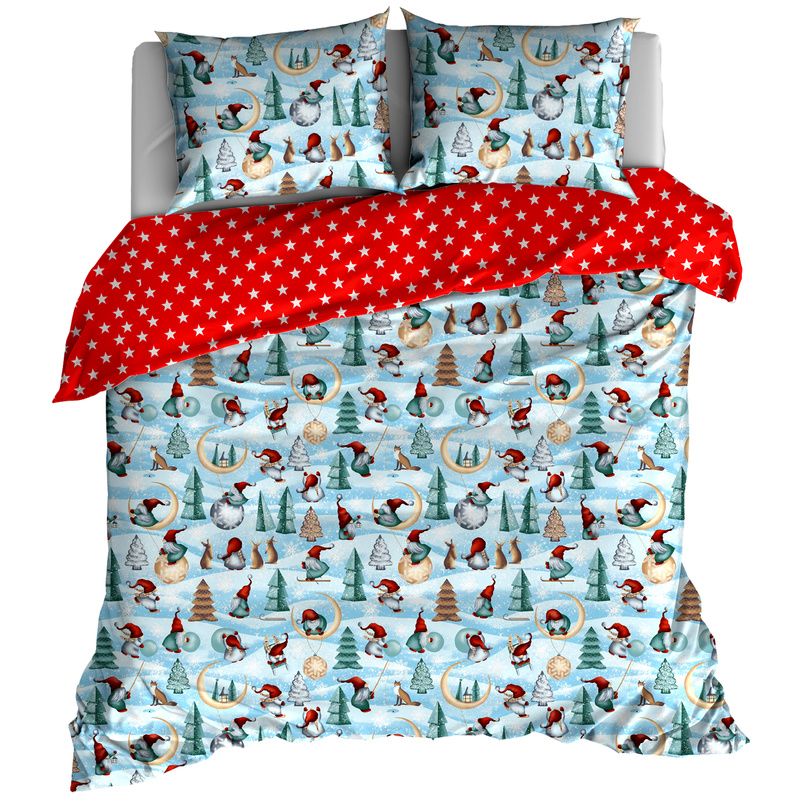 Pościel bawełniana Kraina skrzatów 160x200