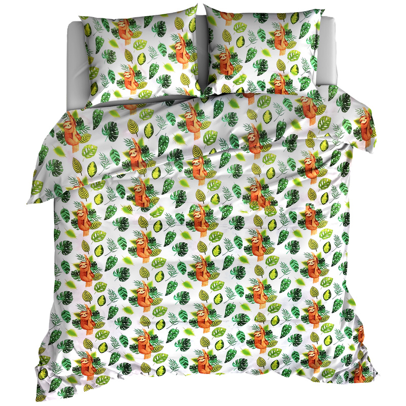 Pościel bawełniana Leniwce 180x200