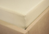 Prześcieradło jersey z gumką ecru 140x200