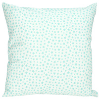 Poszewka bawełniana Miętowa gwiazdka 70x80