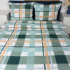 Pościel z kory Zielona krata 200x220