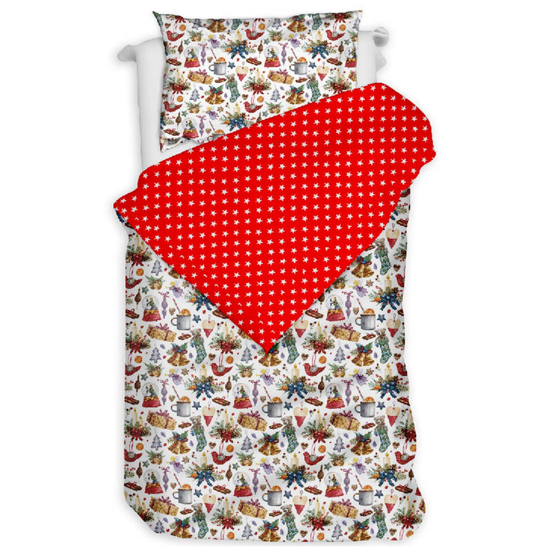 Pościel bawełniana Idą święta 140x200