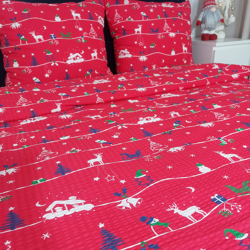 Pościel z kory Zimowa 160x200