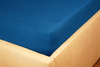 Prześcieradło jersey z gumką ciemny granat 60x120